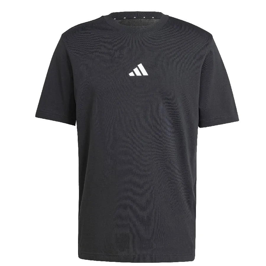 Imagen 1 de 4 de Remera adidas Essentials Logo Pequeño-NEGRO