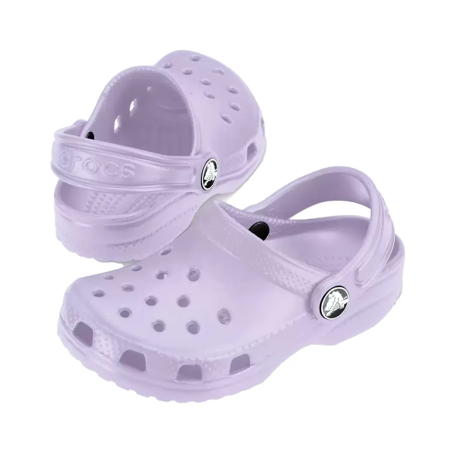 Imagen 4 de 5 de Ojotas Crocs Classic Kids-LAVANDA