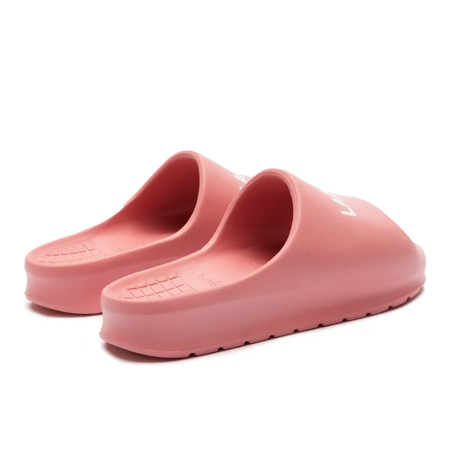 Imagen 2 de 6 de Ojotas Lacoste Serve Slide 2.0-ROSA/BLANCO