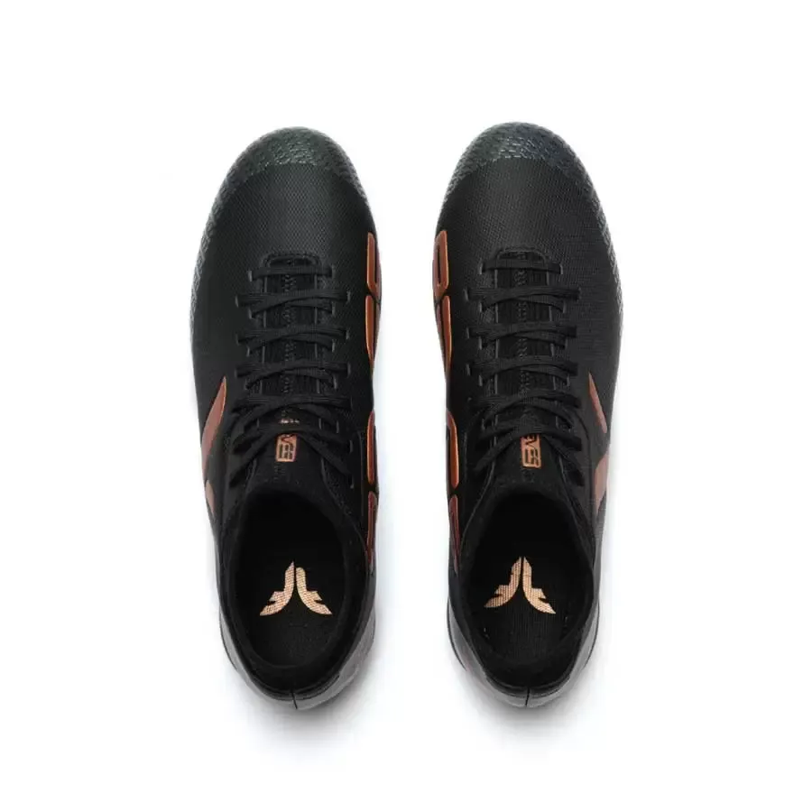 Imagen 4 de 5 de Botines Reves Futbol Fenix Pro-NEGRO