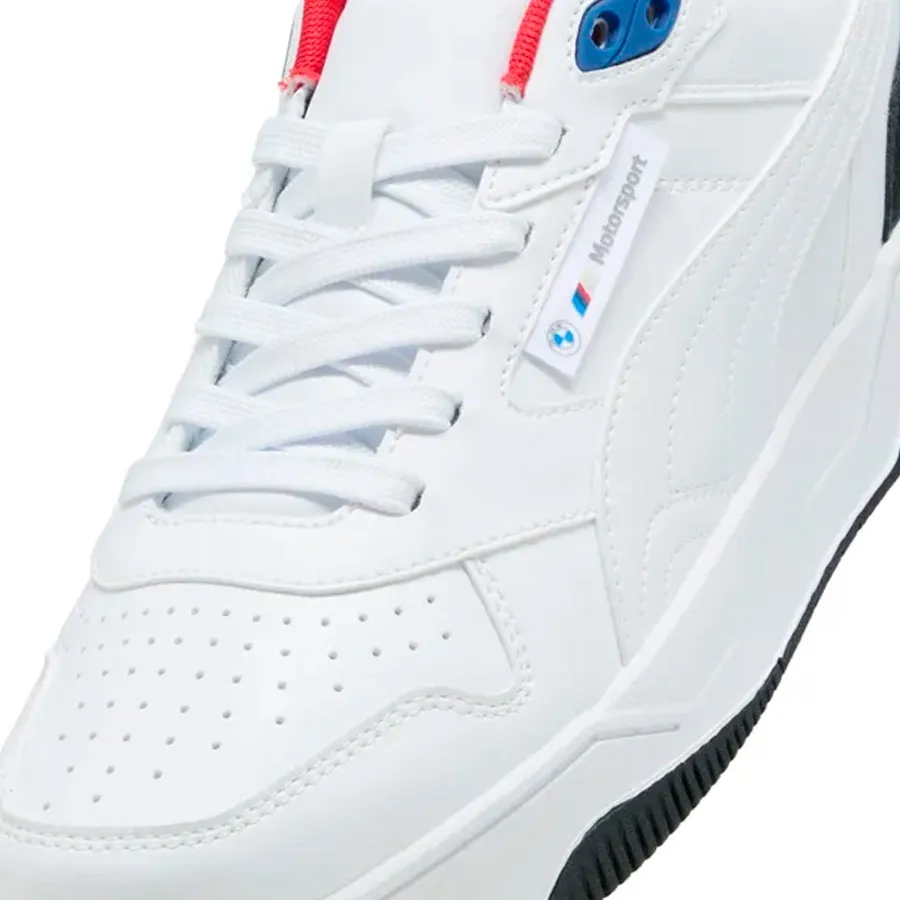 Imagen 5 de 7 de Zapatillas Puma BMW Drive Low-BLANCO/ROJO/NEGRO