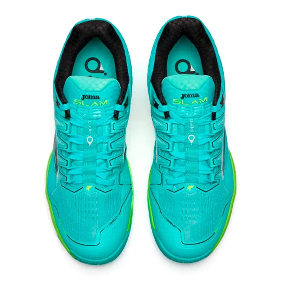 Imagen 5 de 8 de Zapatillas Joma Padel Slam-MENTA/NEGRO/VERDE