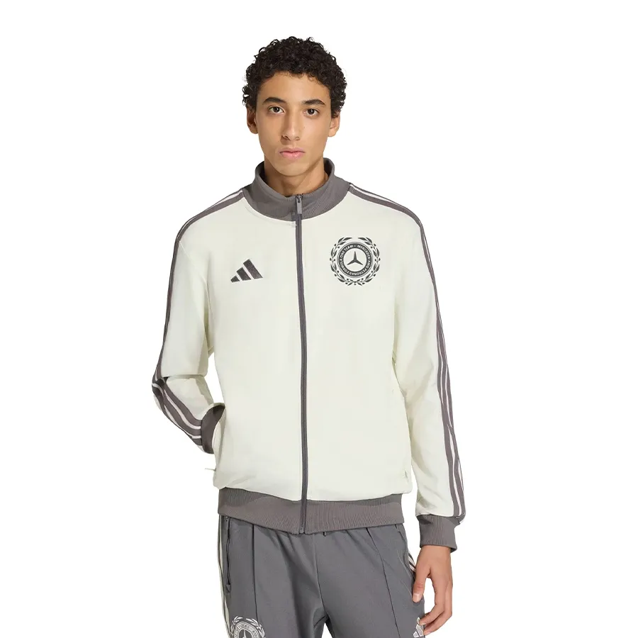 Imagen 0 de 5 de Campera adidas Mercedes-AMG Petronas-BLANCO/GRIS