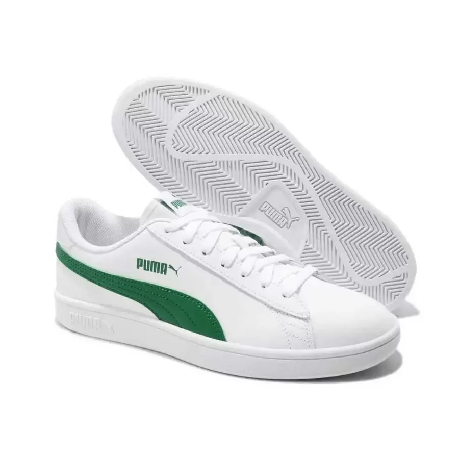 Imagen 2 de 3 de Zapatillas Puma Smash V2 L Adp-BLANCO/VERDE