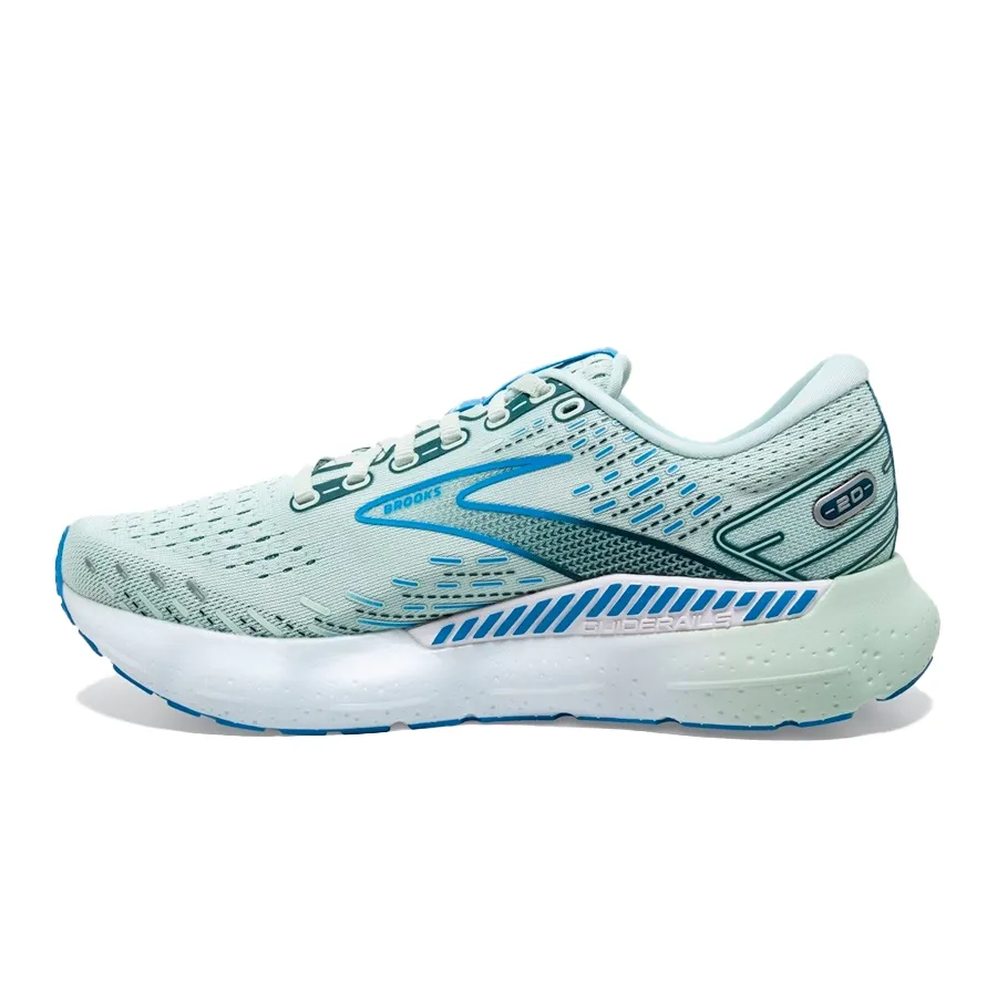 Imagen 2 de 6 de Zapatillas Brooks Glycerin Gts 20-VERDE AGUA/AZUL/BLANCO