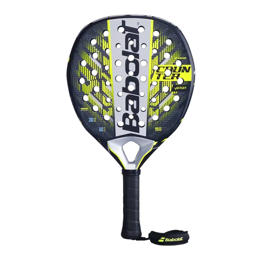 Imagen 0 de 5 de Paleta Babolat Counter Veron 2.5-NEGRO/VERDE FLUOR