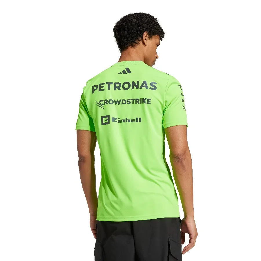 Imagen 1 de 5 de Camiseta adidas Set-Up Mercedes - AMG Petronas F1 Team-VERDE FLUOR