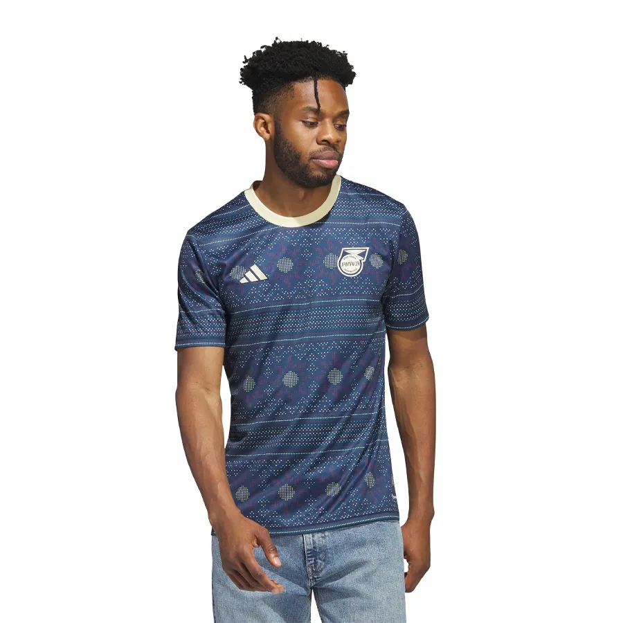 Imagen 0 de 6 de Camiseta adidas Pre-Partido Jamaica Tiro 23-MARINO/ROJO