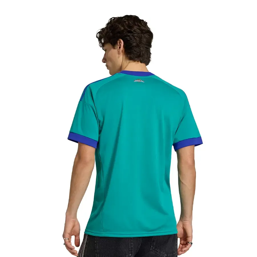 Imagen 1 de 4 de Camiseta adidas originals Arquero Seleccion Argentina AFA 26-VERDE AGUA/AZUL