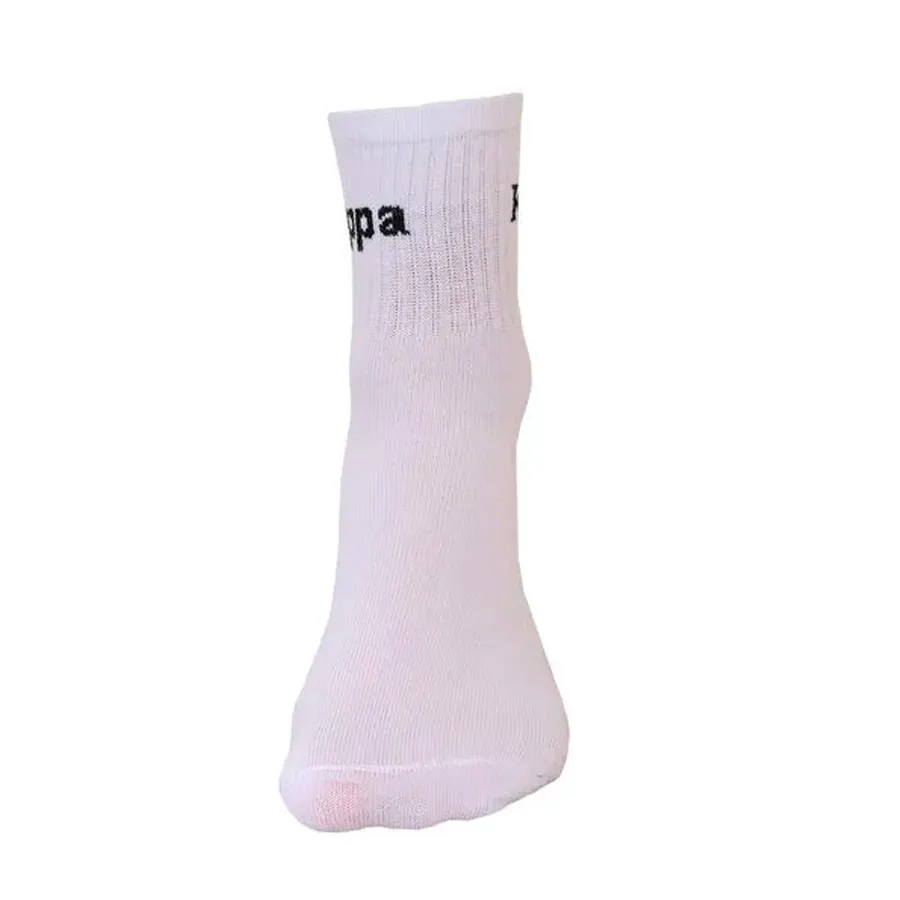 Imagen 2 de 4 de Medias Kappa Authentic Lyis-BLANCO