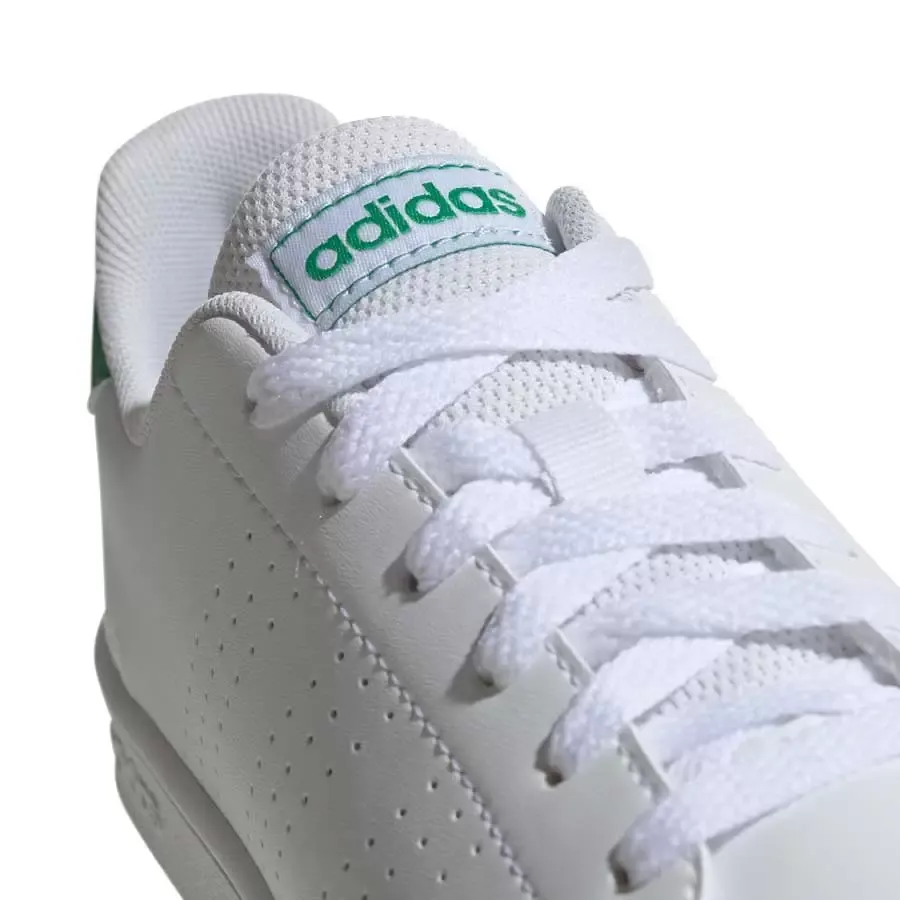 Imagen 6 de 7 de Zapatillas adidas Advantage K-BLANCO/VERDE