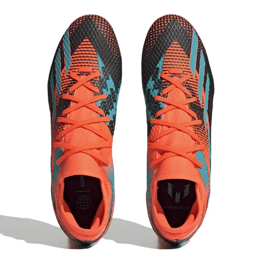 Imagen 3 de 5 de Botines adidas X Speedportal Messi.3-NARANJA FLUOR/TURQUESA/NEGRO