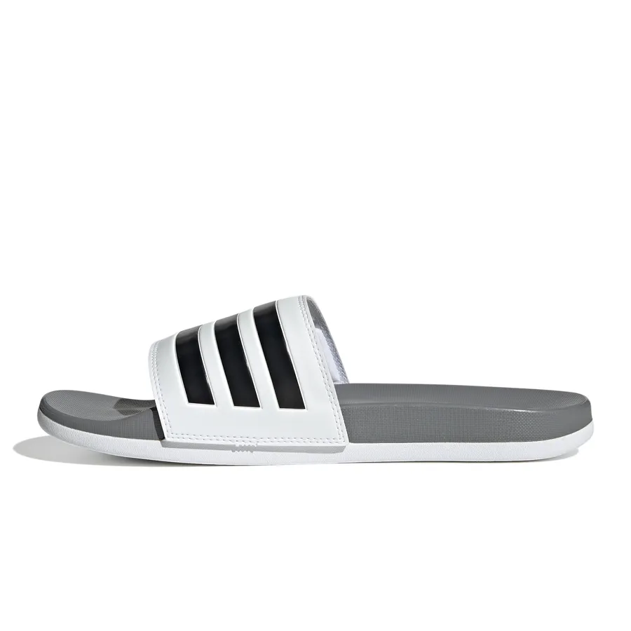 Imagen 2 de 6 de Sandalias adidas Adilette Comfort-GRIS/BLANCO/NEGRO