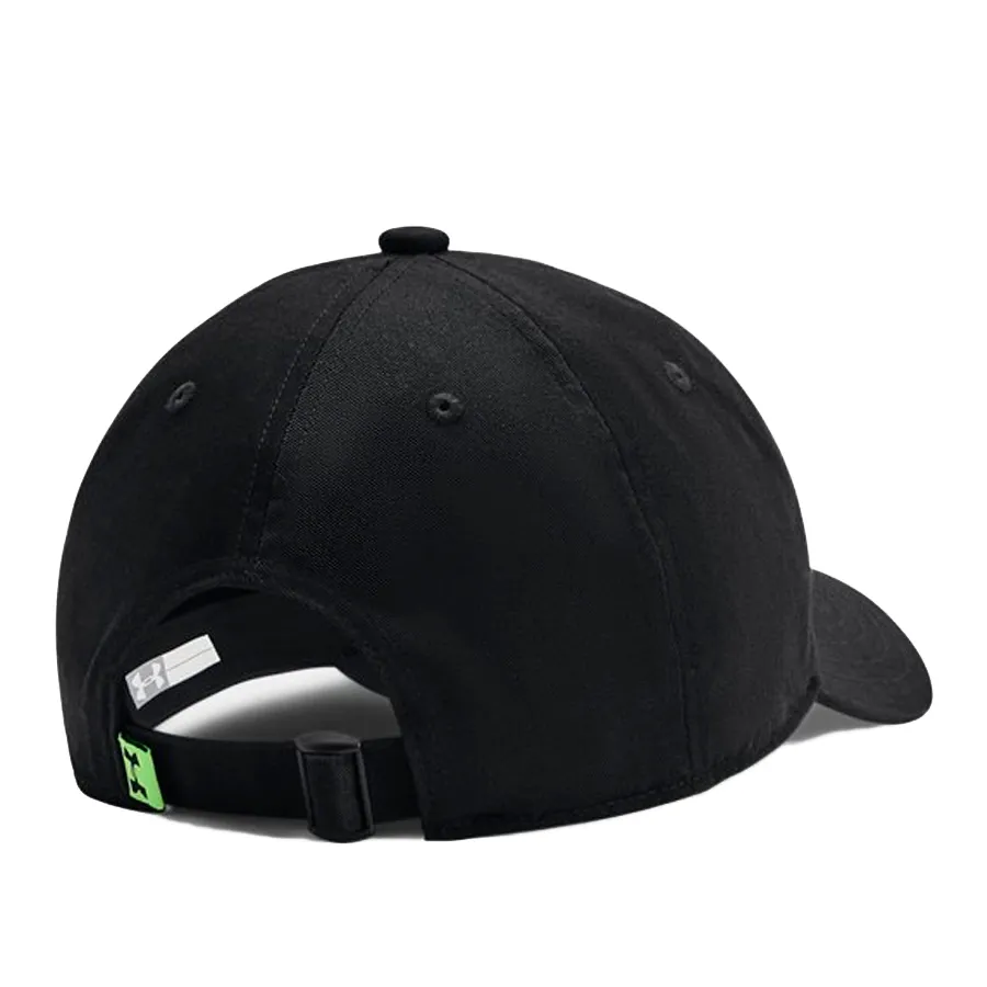 Imagen 1 de 2 de Gorra Under Armour Youth Project Rock-NEGRO/VERDE FLUOR