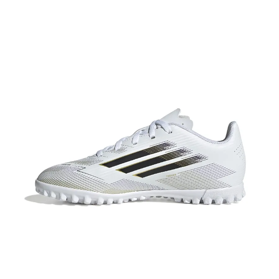 Imagen 2 de 7 de Botines adidas F50 Club Tf-BLANCO/NEGRO/DORADO