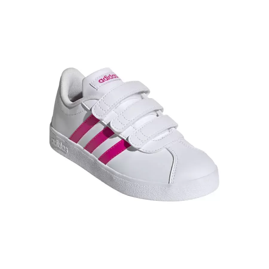 Imagen 3 de 5 de Zapatillas adidas Vl Court 2.0 Cmf C-BLANCO/FUCSIA