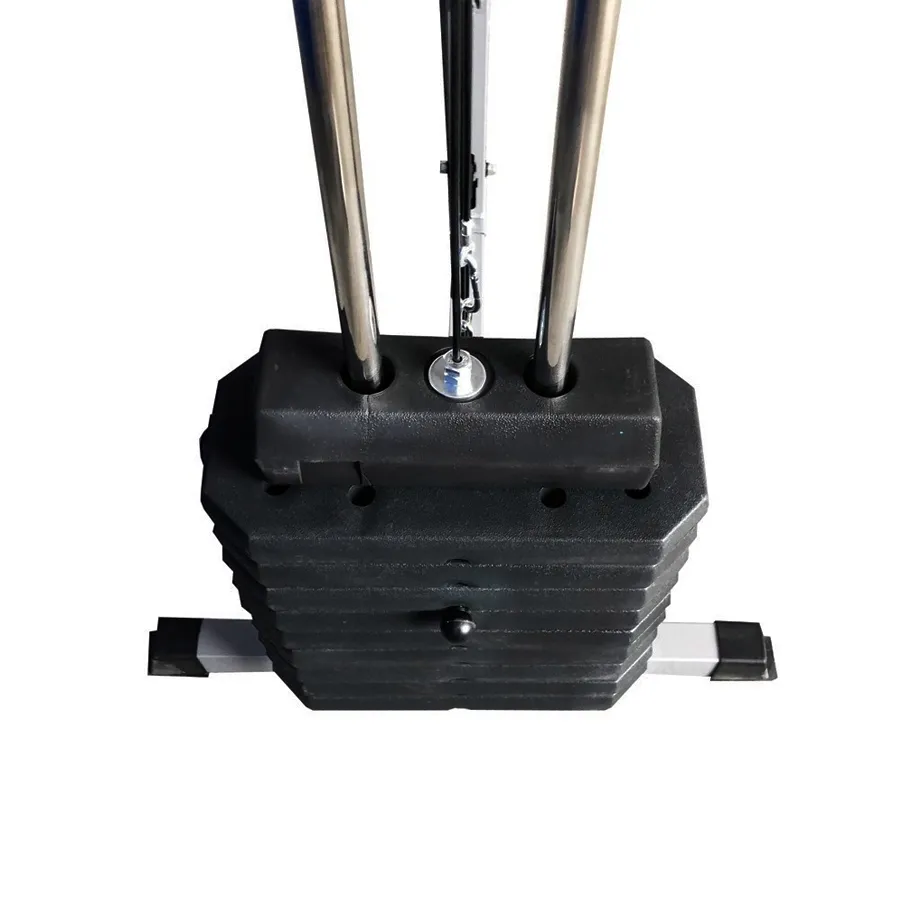 Imagen 3 de 4 de Ranbak Multigimnasio Carga En Lingotes De 44.5 Kg-NEGRO