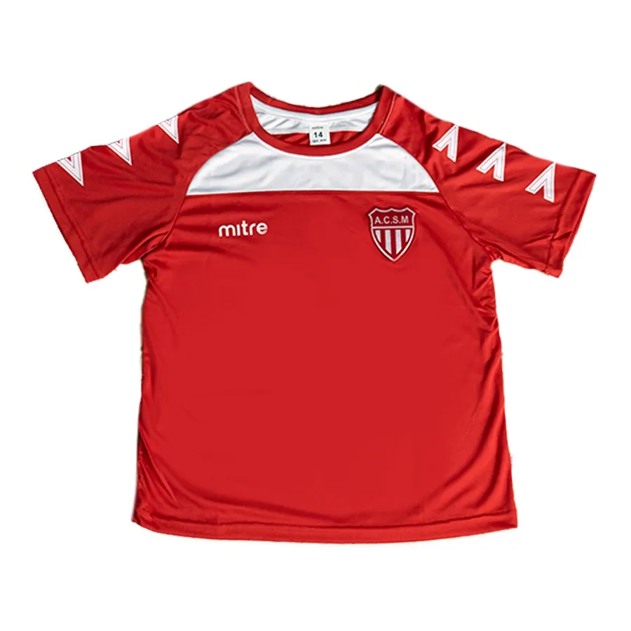Imagen 0 de 2 de Camiseta Mitre Titan Jr-ROJO/BLANCO