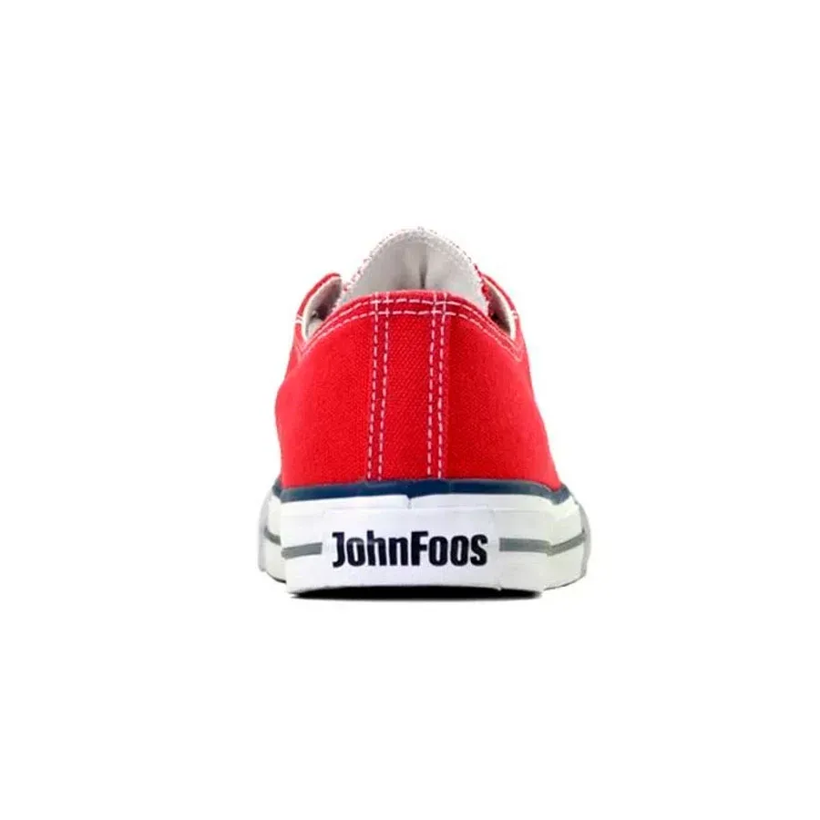 Imagen 2 de 4 de Zapatillas John Foos Lona 1820003-ROJO