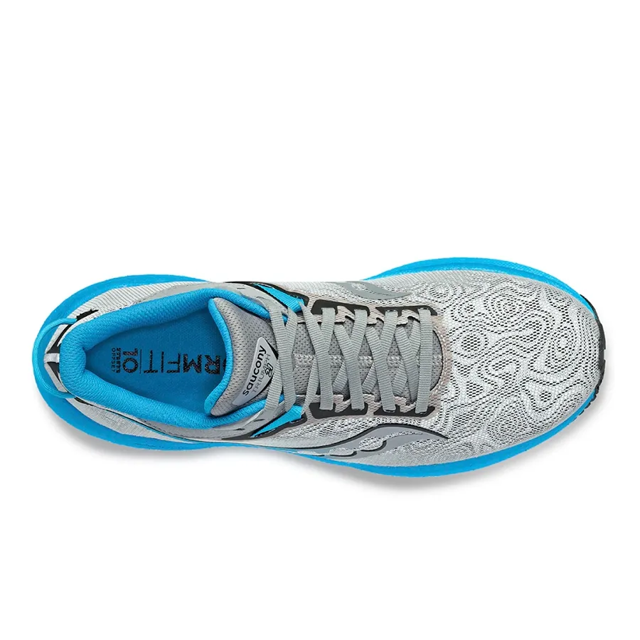 Imagen 3 de 5 de Zapatillas Saucony Triumph 21-GRIS/CELESTE