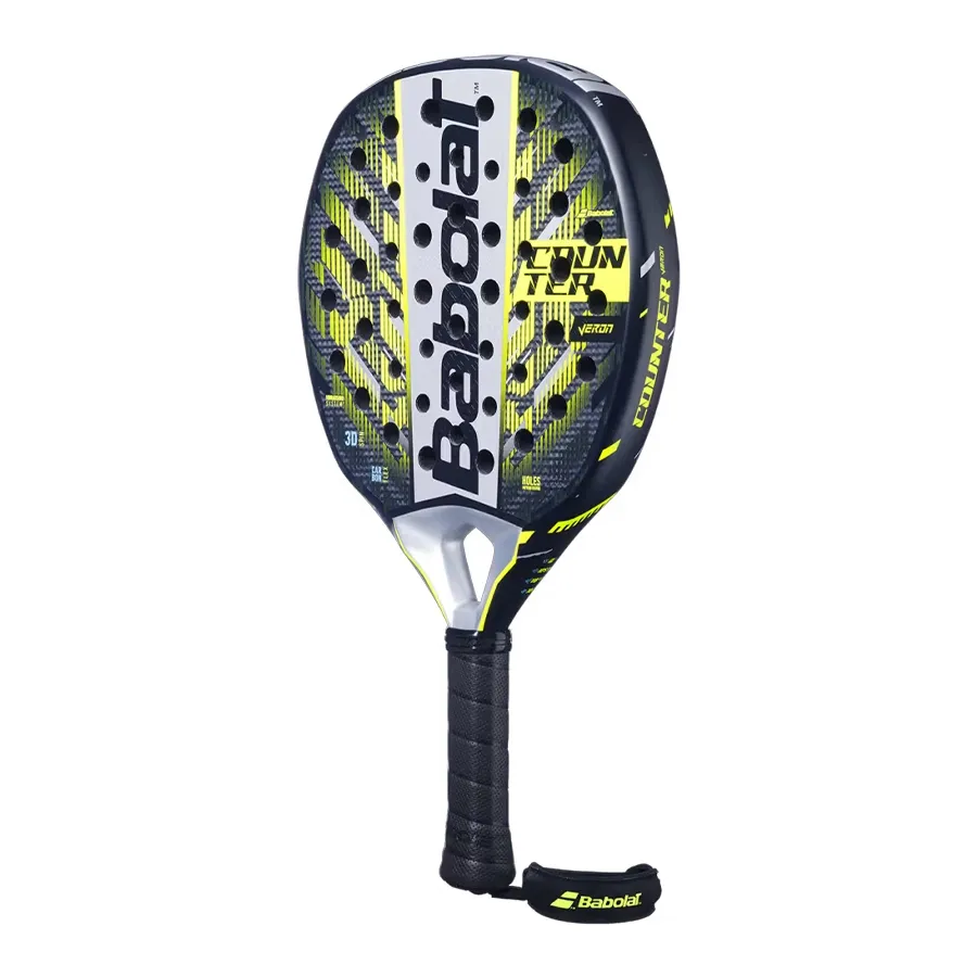 Imagen 1 de 5 de Paleta Babolat Counter Veron 2.5-NEGRO/VERDE FLUOR