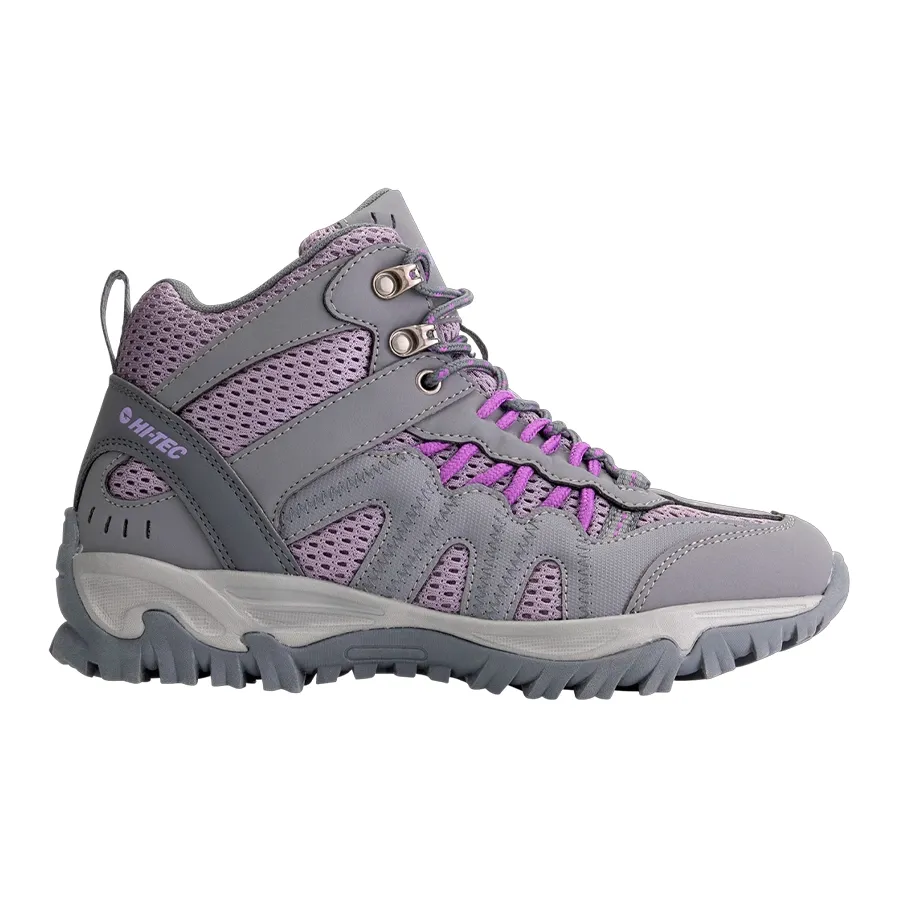 Imagen 0 de 5 de Botas Hi-tec Santa Cruz Trek Mid-GRIS/MORADO