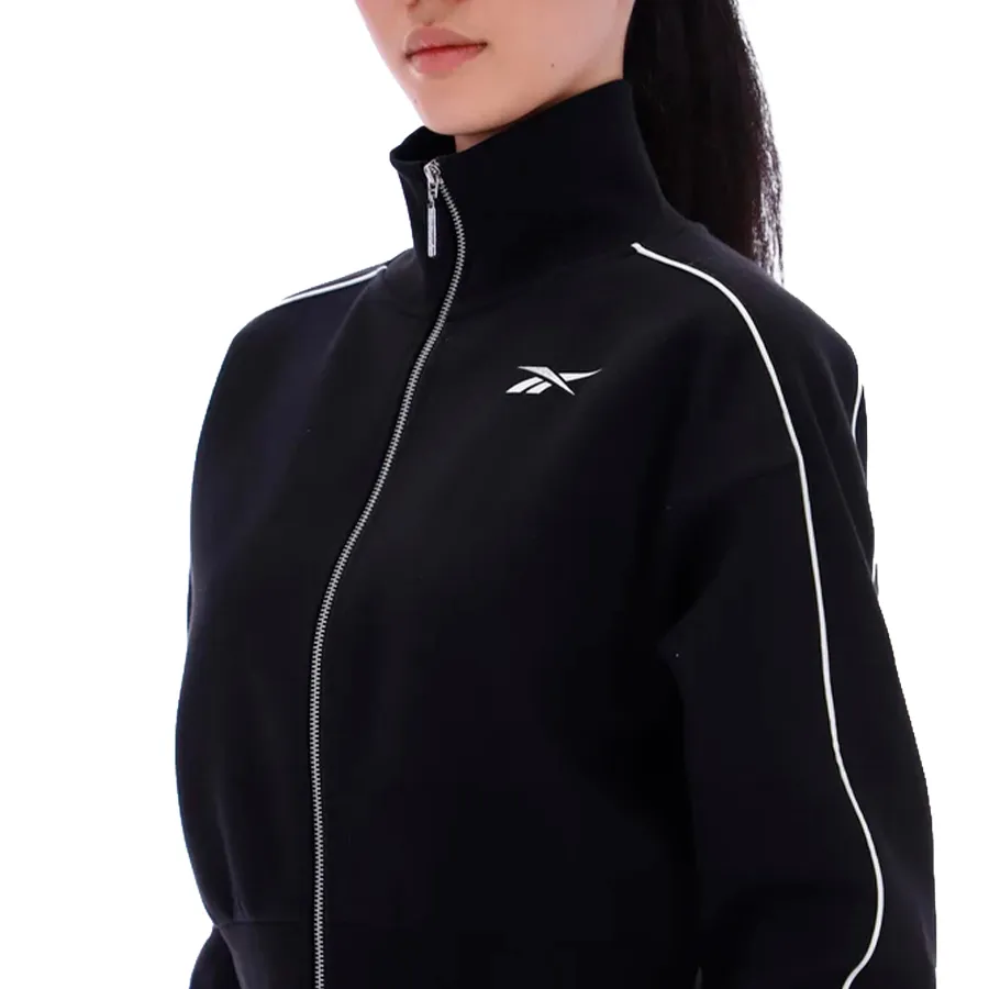 Imagen 2 de 3 de Campera Reebok Brooklyn Cropped Bomber-NEGRO