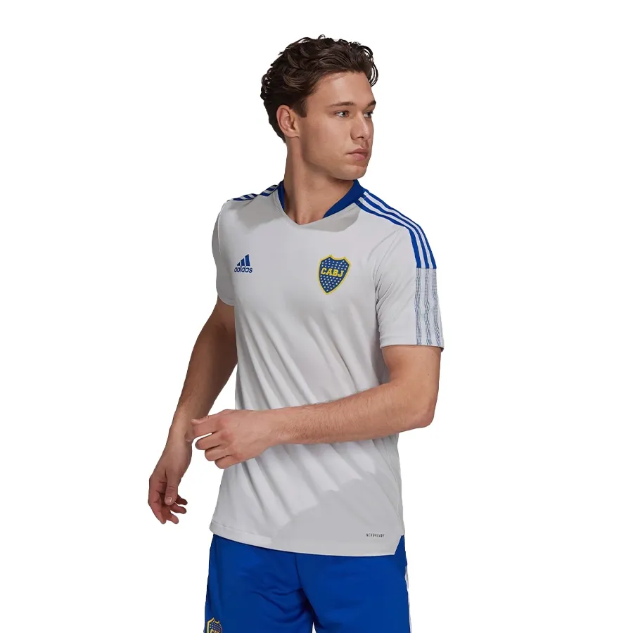 Imagen 0 de 5 de Camiseta adidas Entrenamiento Tiro Boca Juniors-GRIS/AZUL/AMARILLO