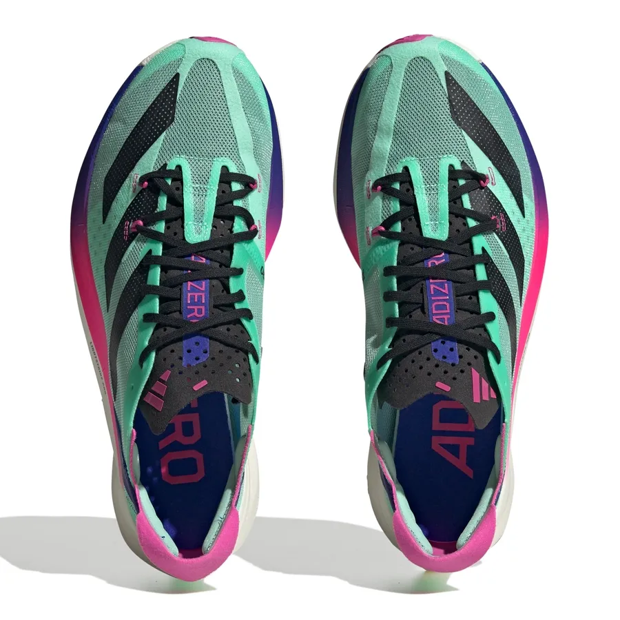 Imagen 1 de 7 de Zapatillas adidas Adizero Adios Pro 3-VERDE AGUA/AZUL/FUCSIA