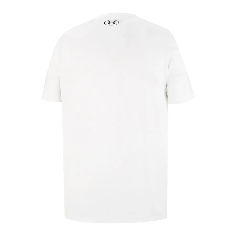 Imagen 1 de 3 de Remera Under Armour Collegiate Crest-BLANCO/NEGRO