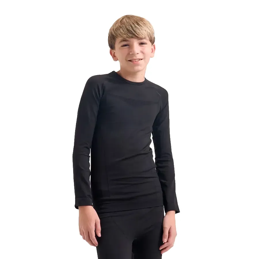 Imagen 0 de 4 de Remera Térmica Atomik Mess Seamless-NEGRO
