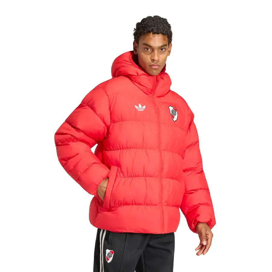 Imagen 0 de 5 de Campera adidas originals River Plate-ROJO