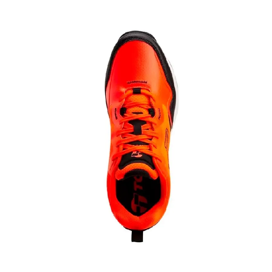 Imagen 4 de 5 de Zapatillas Topper Celly Kids-CORAL FLUO/NEGRO