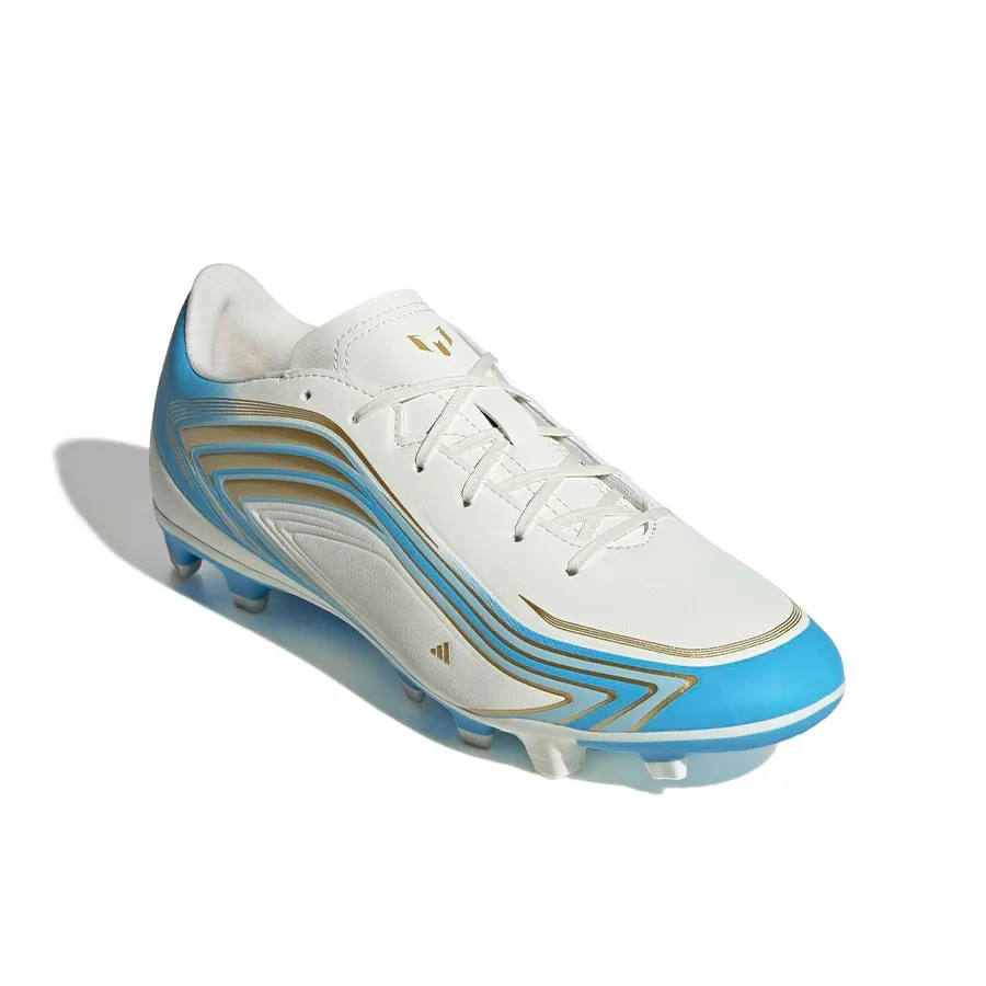 Imagen 1 de 7 de Botines adidas F50 Messi Club Fg-BLANCO/CELESTE/DORADO