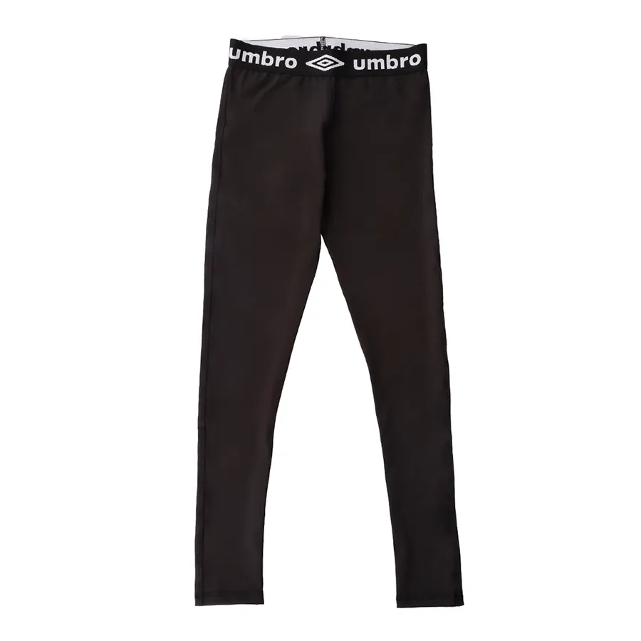 Imagen 4 de 6 de Calza Umbro Kids Térmica-NEGRO/BLANCO