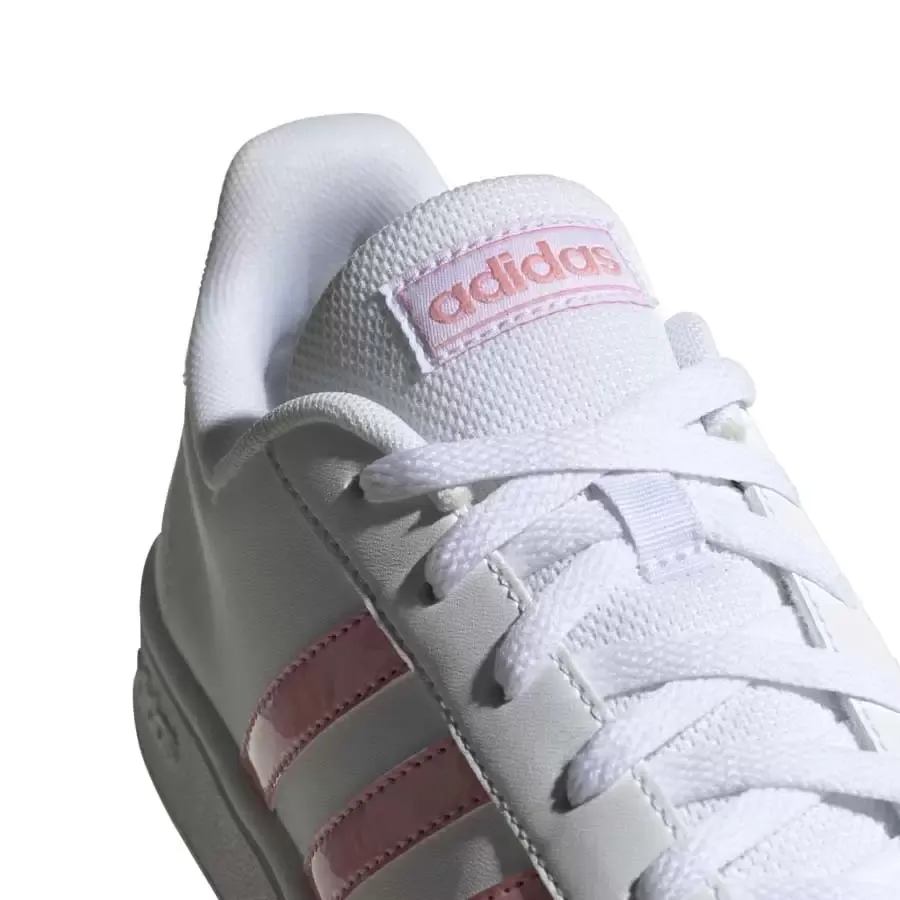 Imagen 5 de 6 de Zapatillas adidas Grand Court Base-BLANCO/ROSA