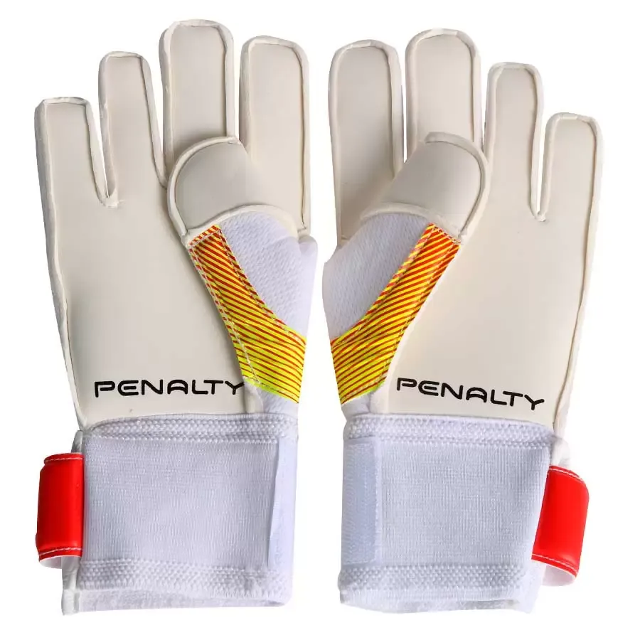 Imagen 0 de 2 de Guantes Penalty Delta Training Juvenil-BLANCO/AMARILLO/ROJO