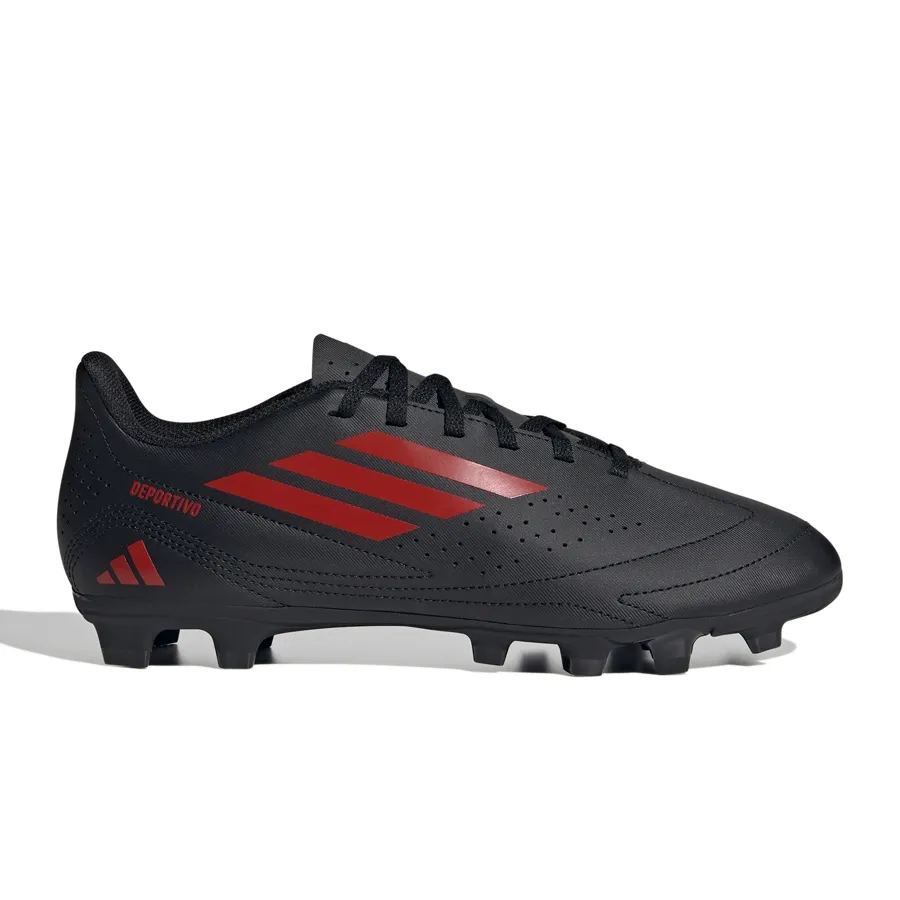Imagen 0 de 7 de Botines adidas Deportivo III FxG-NEGRO/ROJO