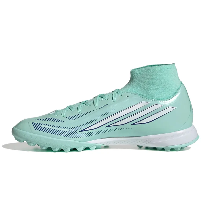 Imagen 1 de 7 de Botines Multitapón adidas Botines F50 Sparkfusion League Tf-TURQUESA/BLANCO