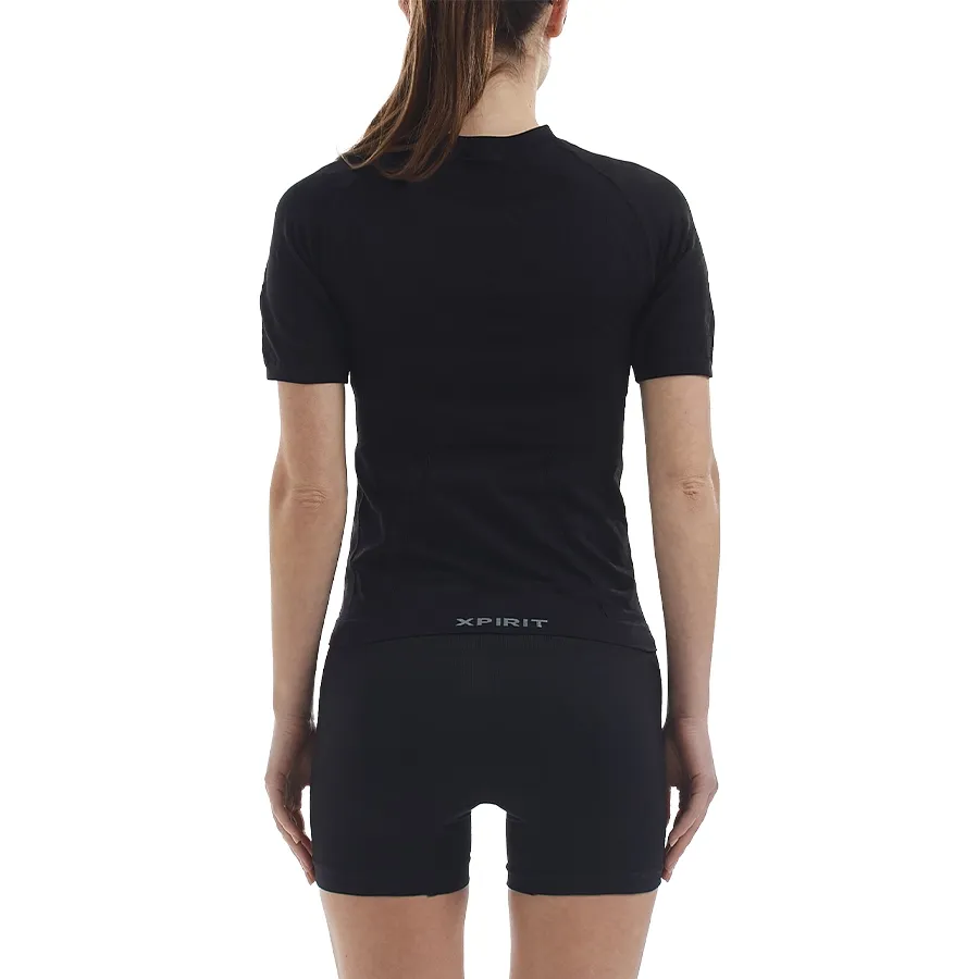 Imagen 1 de 3 de Remera Xpirit Mujer Pro Seamless-NEGRO