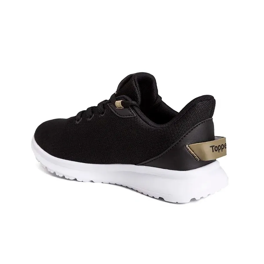 Imagen 2 de 5 de Zapatillas Topper Lambi Kids-NEGRO/BLANCO