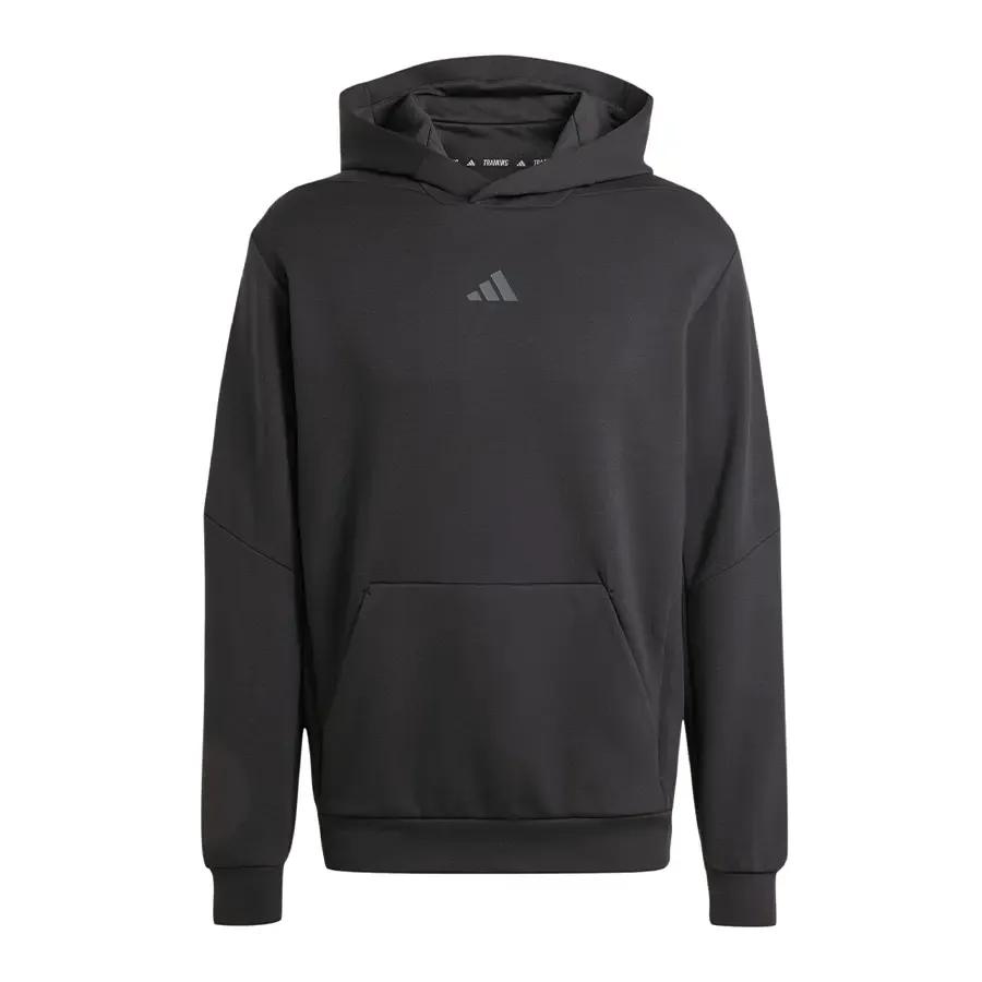 Imagen 2 de 5 de Buzo adidas Designed For Training-NEGRO