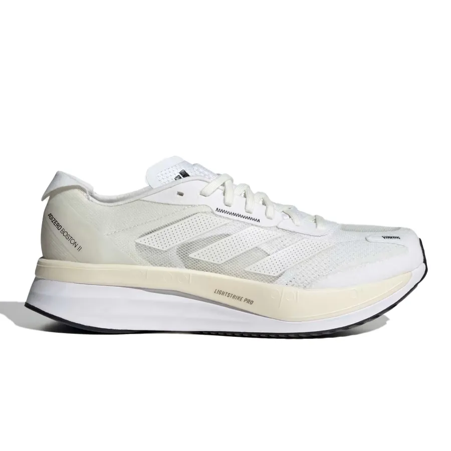 Imagen 0 de 9 de Zapatillas adidas Adizero Boston 11-BLANCO/NEGRO/NATURAL