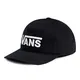 vans-gorros-negro-drop-v-logo-snapback-NEGRO/BLANCO