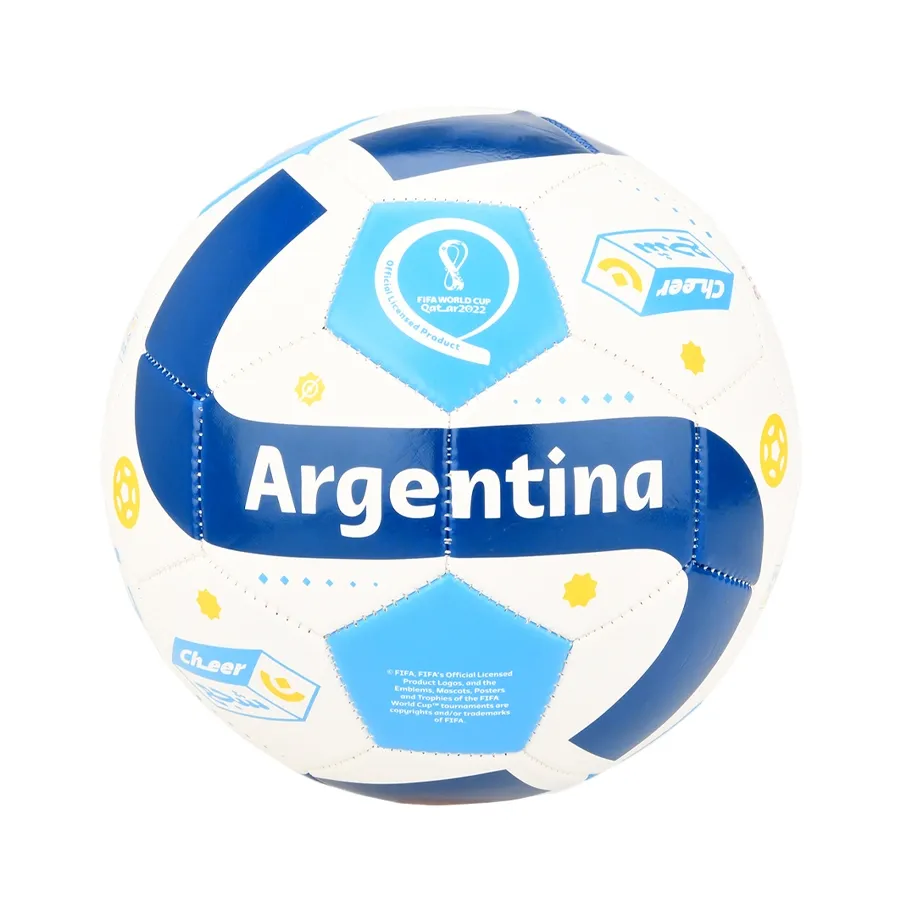 Imagen 0 de 4 de Pelota DRB Fifa Qatar 2022 Arg-BLANCO/AZUL/CELESTE