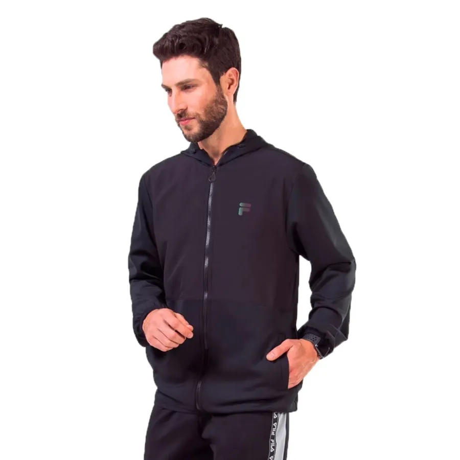 Imagen 0 de 3 de Campera Fila Hombre Brave III-NEGRO
