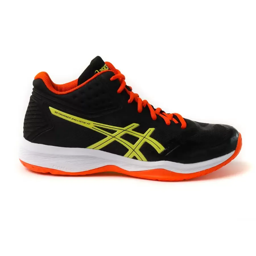 Imagen 4 de 5 de Zapatillas Asics Netburner Ballistic-NEGRO/AMARILLO