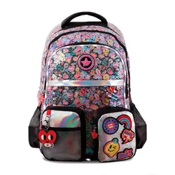 Mochila Espalda Footy 18 C/Luz Magic Path