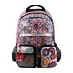 mochila-espalda-footy-18-c-luz-magic-path-NEGRO/ROJO