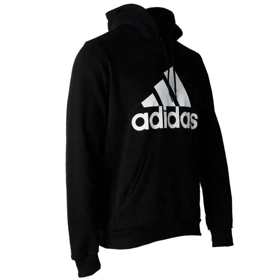 Imagen 1 de 4 de Buzo Con Capucha adidas Must Haves Badge Of Sport-NEGRO/BLANCO